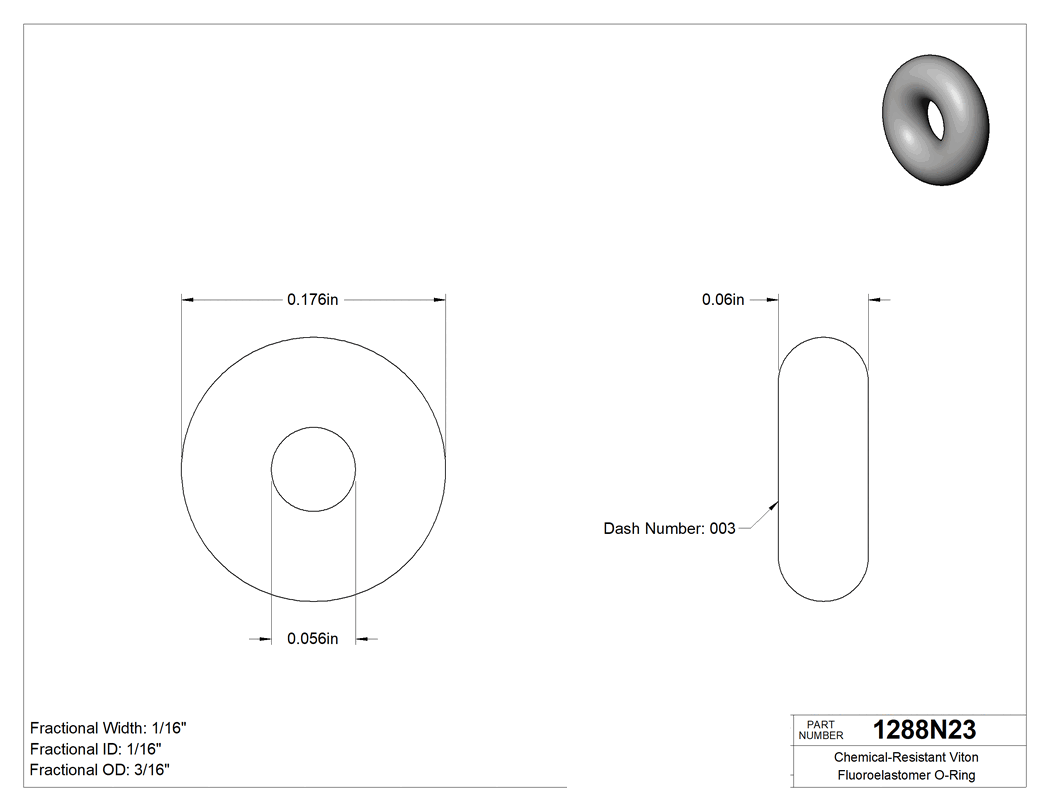 Technical drawing - 1288N23